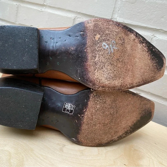 J.B. Dillon Coyboy Boots Women’s 7.5 Goat Leather Western  Boot - Picture 9 of 9